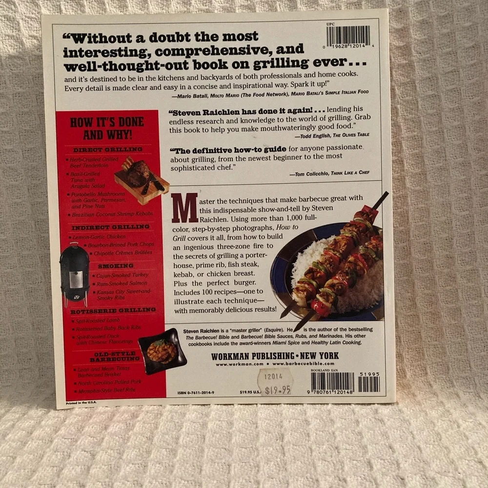 Steven Raichlen How To Grill Book Barbecue Bible